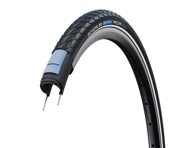 Schwalbe Schwalbe Copert. Schwalbe Marathon Racer HS429 - 18x1.50" 40-355 nr/nr rifl. RG AdxG