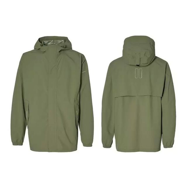 BASIL GIACCA ANTIPIOGGIA HOGA OLIVE GREEN UNISEX