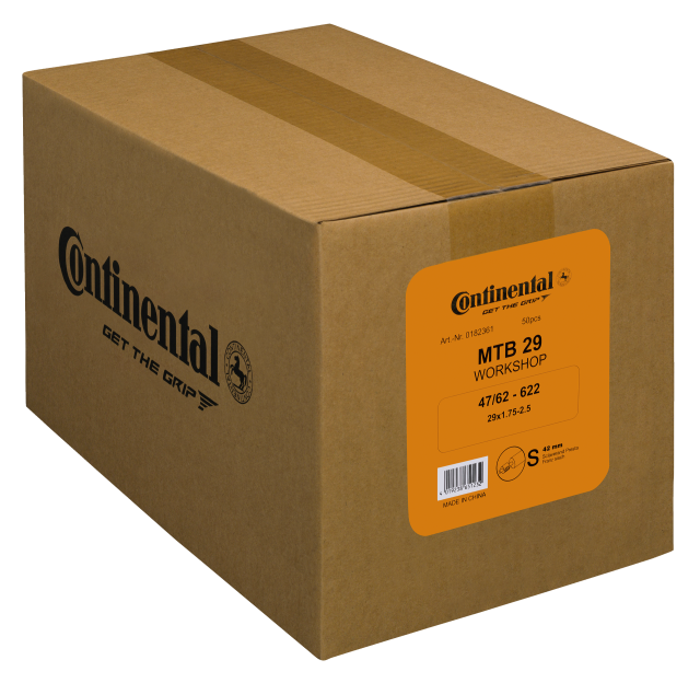 CONTINENTAL Continental Camera d'aria Conti MTB 29 conf.officina - 29x1.75-2.50" 47/62-622 VP 42mm