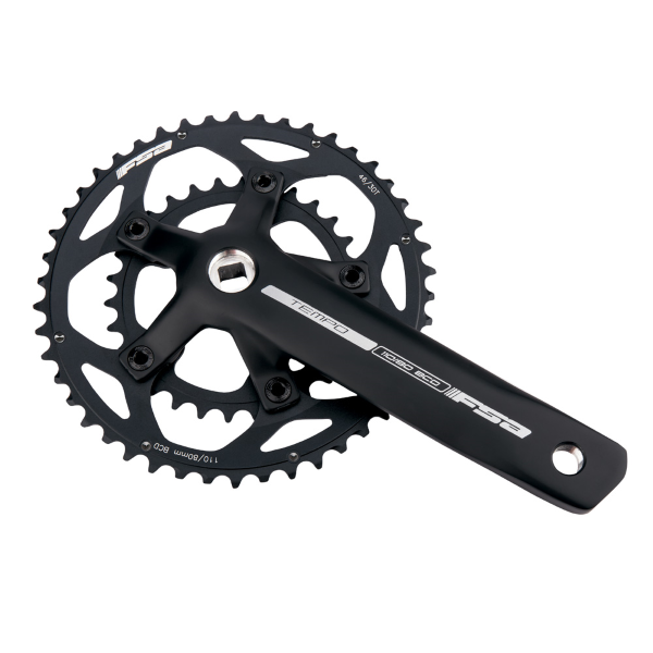 Fsa Guarnitura TEMPO ADVENTURE 2X SUPERCOMPACT - 46x30D, 172.5 mm, nero