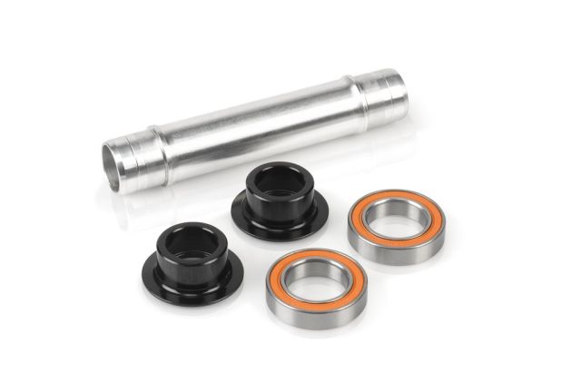 XLC XLC Evo kit di rip. 'asse' ruota ant. - Contiene:asse,anelli a sfera,tappi freni