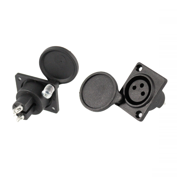 Ebike Battery Presa a pannello 3 pin per batteria al litio