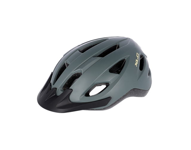 XLC CASCO ENDURO BH-C32 53-60 CM VERDE GRIGIO/BEIGE