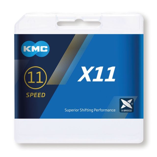 KMC KMC Catena KMC X11 - 1/2"x11/128", 114 ma.,5,65mm,11v.,arg/nr