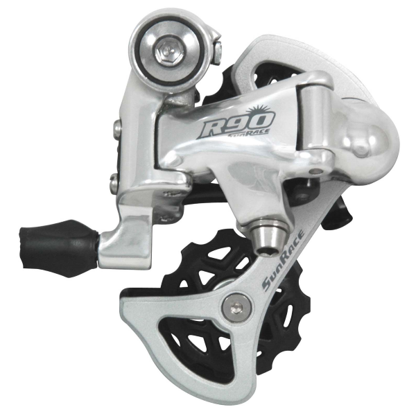 Sunrace Cambio R91 9V - gabbia corta, argento