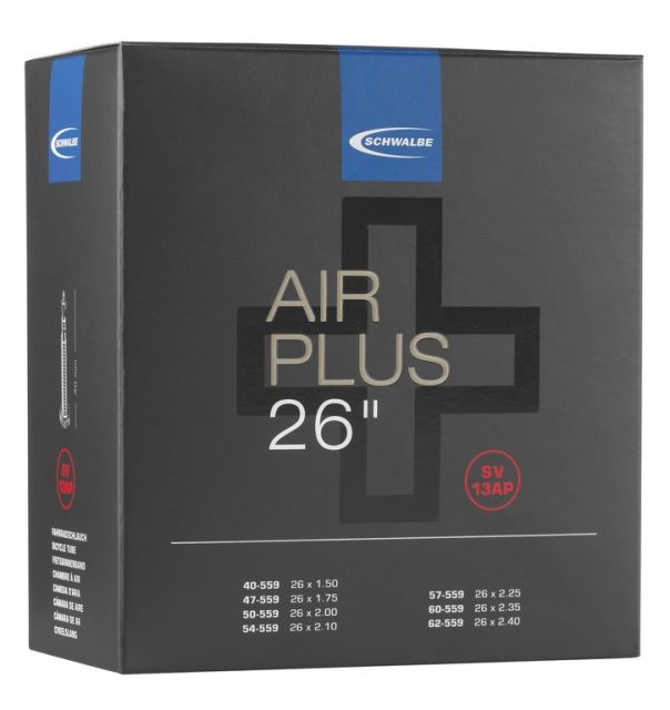 SCHWALBE Schwalbe Camera d'aria Schwalbe VP 13AP Air Plus - 26" 40/62-559 IB40mm