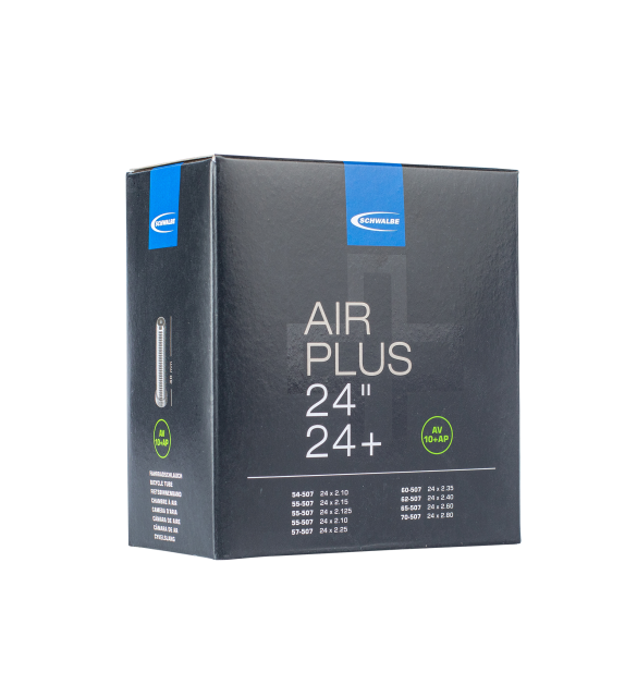 SCHWALBE Schwalbe Cam. d'aria Schwalbe VS 10+-AP Air Plus - 24" 54/70-507 AGV 40mm