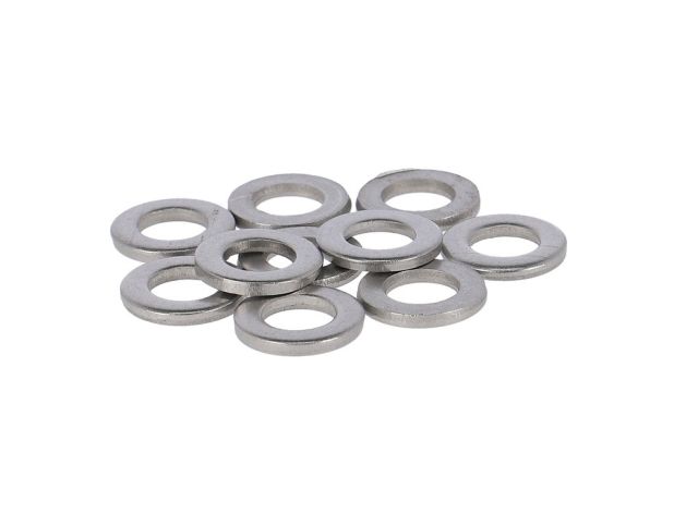 Bike-Parts Bike-Parts Rondella 5 mm acciaio inox 107 - 10pz.sacc. acciaio inox15,0 x 5,3 x1,2mm