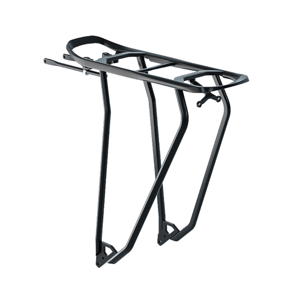 Racktime Portapacchi posteriore alluminio STANDIT 2.0 SnapIT2.0 - 28, nero