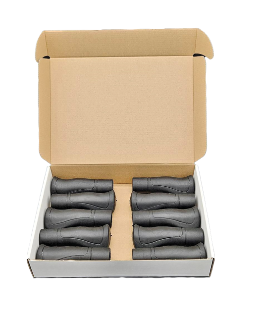 Herrmans Herrmans Manopole HERRMANS Ergo 84B Service Box - nero, 120mm, TPE45, 30 pz/Box