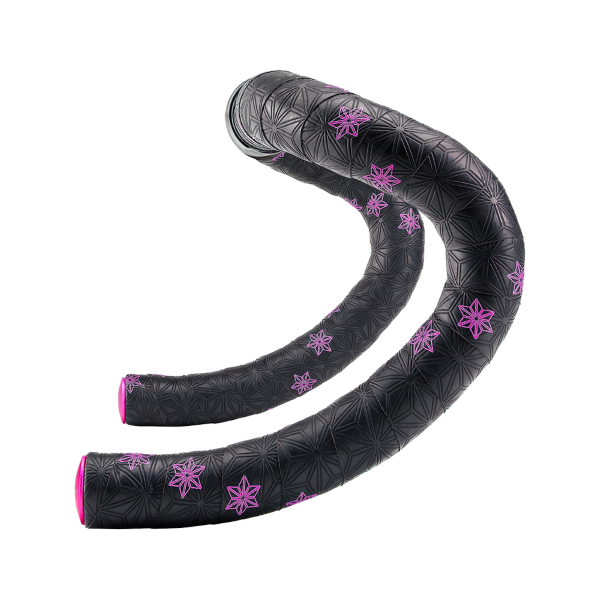 supacaz COPPIA NASTRI MANUBRIO SUPER STICKY KUSH GALAXY - NEON ROSA
