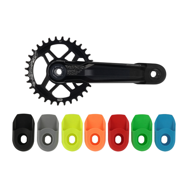 Wag Coppia protezioni per pedivelle - NERO