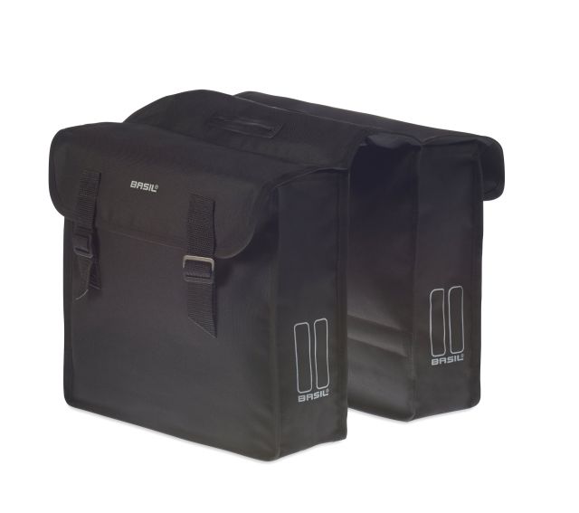 Basil Basil borsa doppia Basil Mara - nero, 33x11x30cm, 26 l