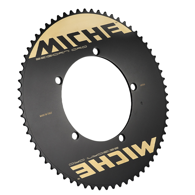 Miche Miche Corona Miche Seigiorni Oro - 64d, nero/oro, 1/8", BCD 144mm, Box