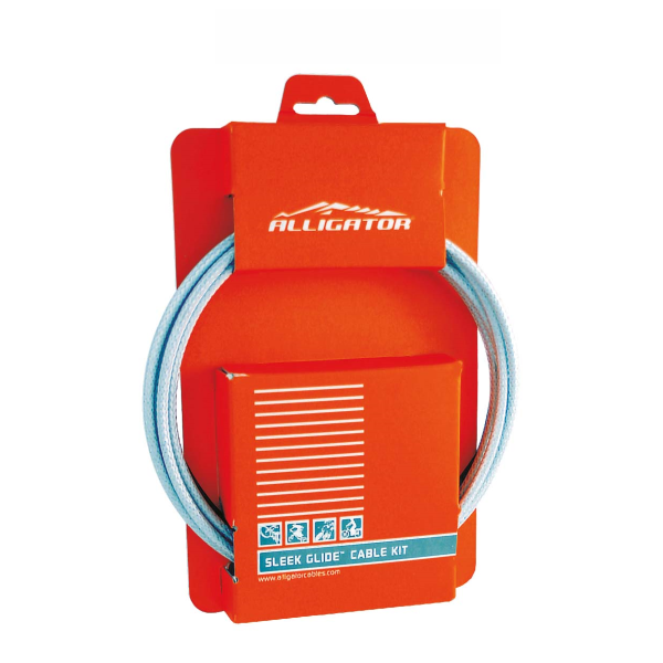 ALLIGATOR KIT CAMBIO CAVO + GUAINA + ACCESSORI - rosso