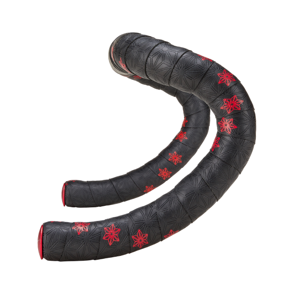 supacaz Nastro manubrio Super Sticky Kush Galaxy - Nero/Rosso
