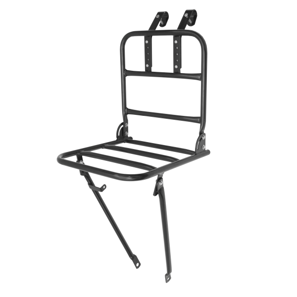 Easy Portapacchi anteriore acciaio HEAVY DUTY 26-28 - nero