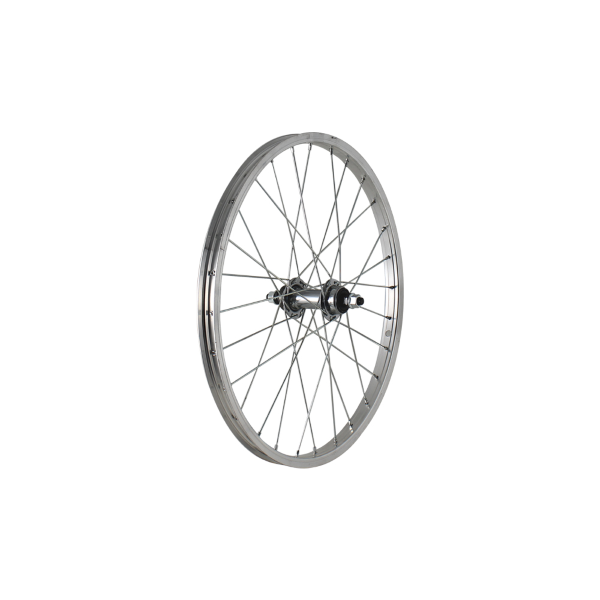 Easy Ruota posteriore a filetto MTB / TOURING 20x1,75 - Perno 3/8, sfere, mozzo acciaio 1v, cerchio alluminio
