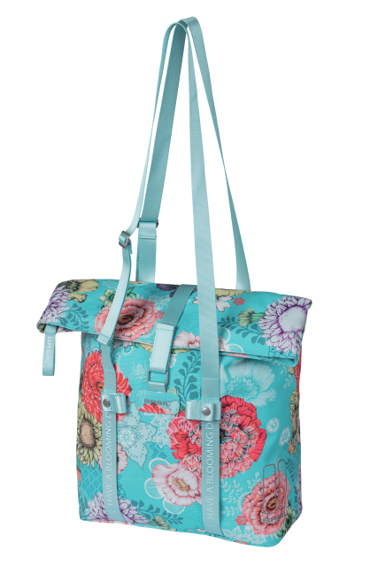 Basil Basil Shopper Basil Bloom Field - sky blue, 30x15x38cm, 15-20l