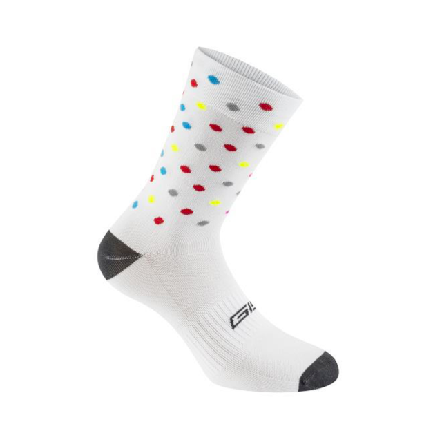 GIST CALZE POIS BIANCO MULTICOLOR TAGLIA 44-47