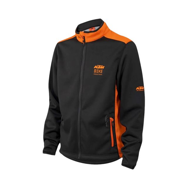 KTM GIACCA SOFTSHELL BLACK/ORANGE TAGLIA XL