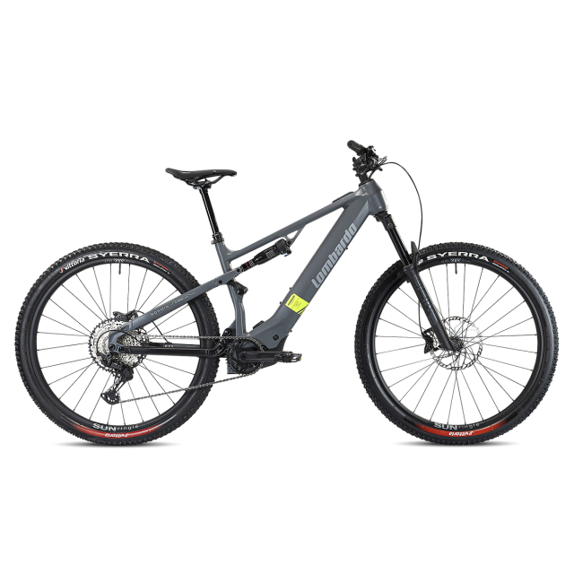 LOMBARDO CICLI BORMIO MY25 - Grey Mapace/Black Ossidiana matt