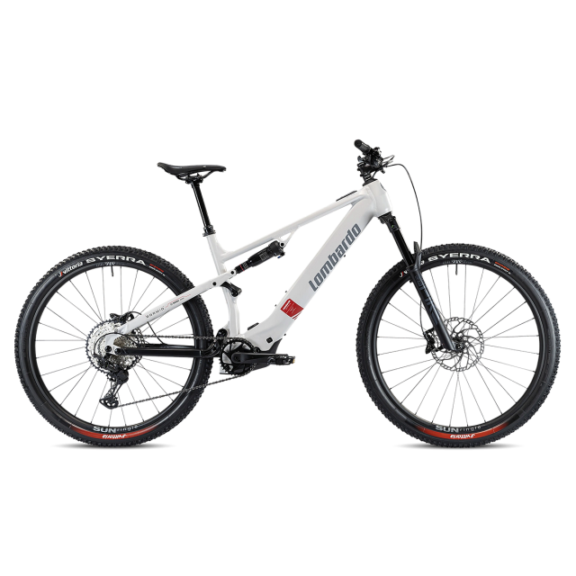 LOMBARDO CICLI BORMIO - White Puro/Black Ossidiana matt - tg.47