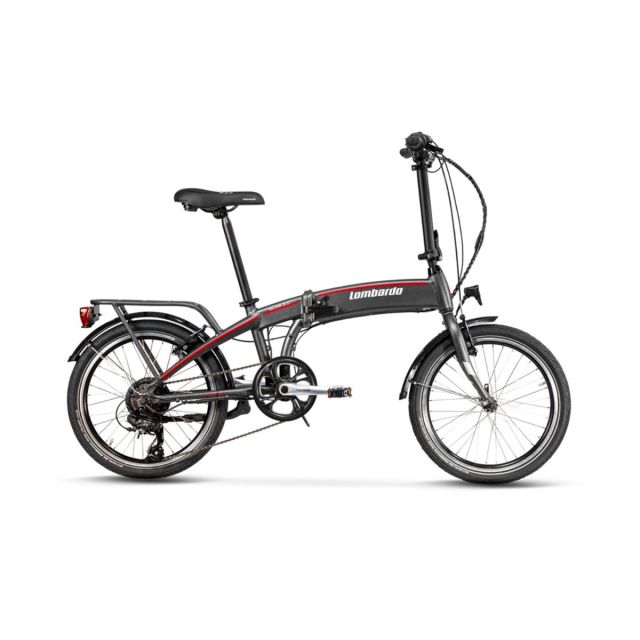 LOMBARDO CICLI ISCHIA NIGHT 32 titanium red matt