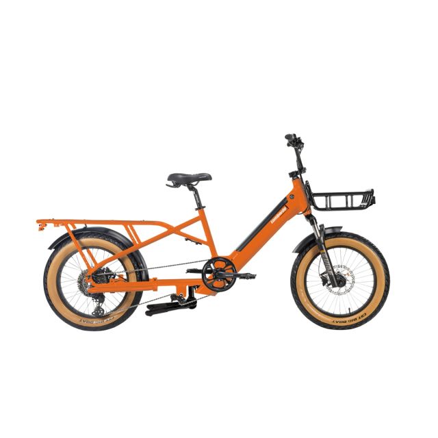LOMBARDO CICLI CARGO E-BIKE MONDELLO Orange