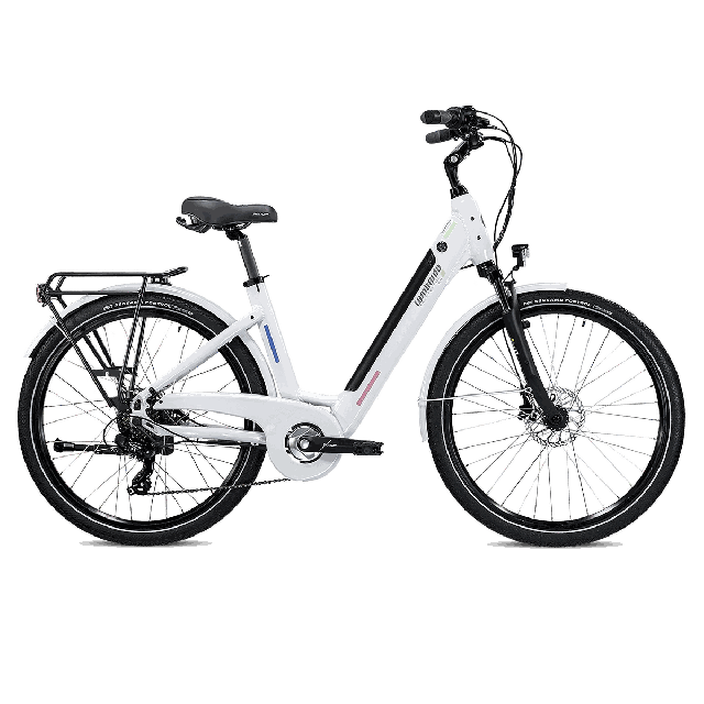 LOMBARDO CICLI TRASTEVERE Agevole - White Neve glossy - tg.44