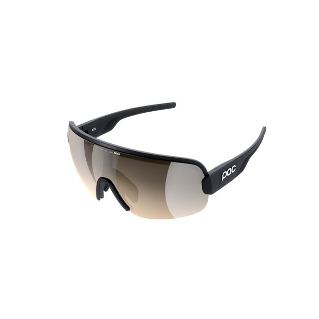 POC Aim - Uranium Black/Clarity Trail/Partly Sunny Silver - One Size