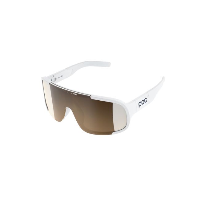 POC Aspire - Hydrogen White/Clarity Trail /Partly Sunny Silver - One Size