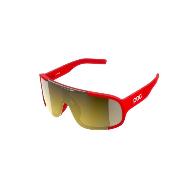 POC Aspire - Prismane Red/Clarity Road/Partly Sunny Gold - One Size