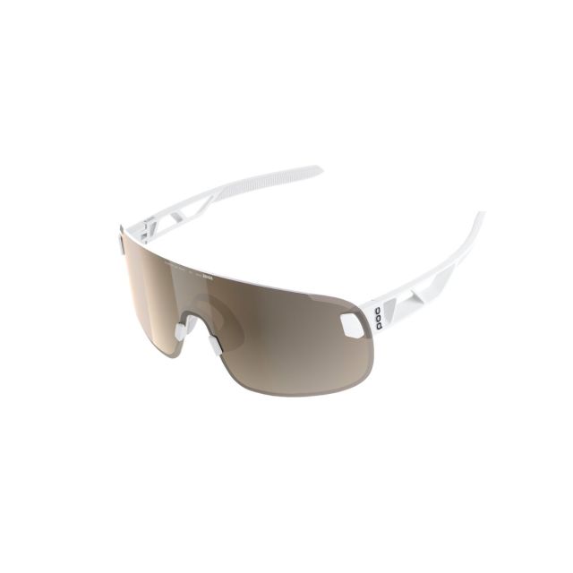 POC Elicit - Hydrogen White/Clarity Trail /Partly Sunny Silver - One Size