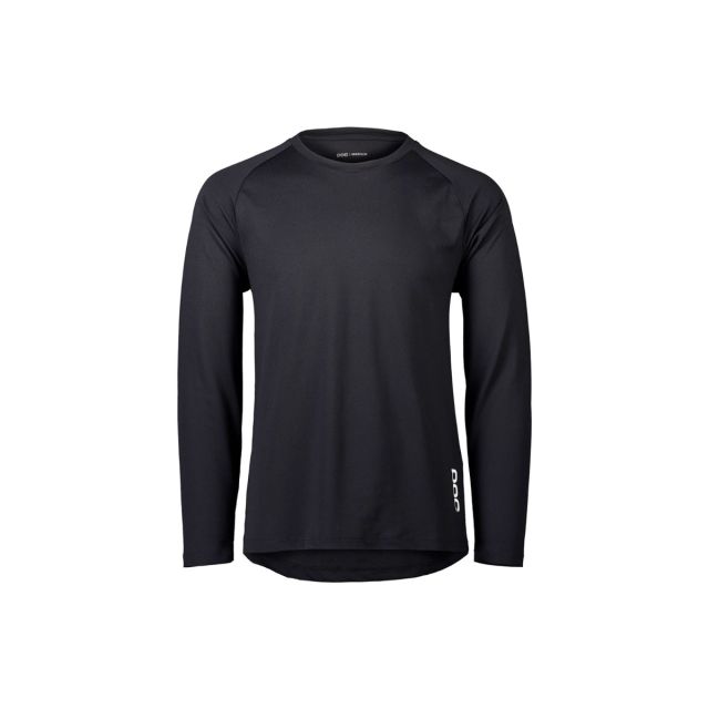 POC Essential DH LS Jersey - Carbon Black