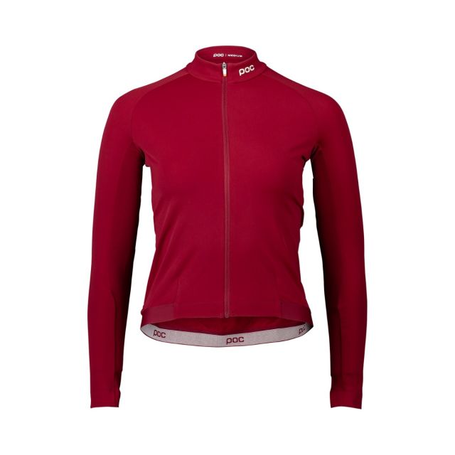 POC W's Ambient Thermal Jersey - Garnet Red