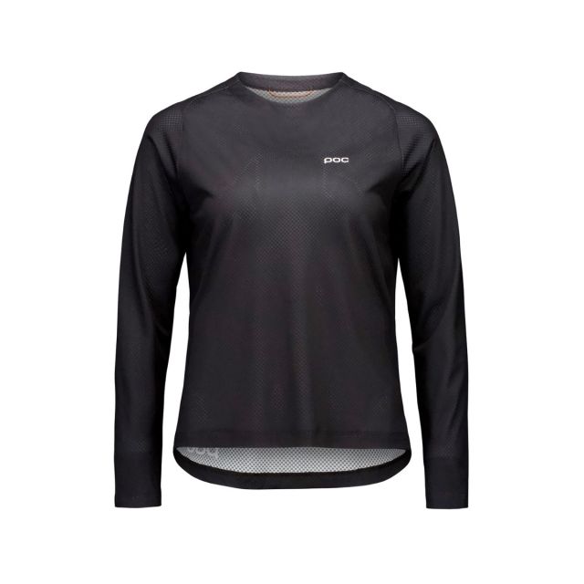 POC W's Motion Air L/S Jersey - Uranium Black