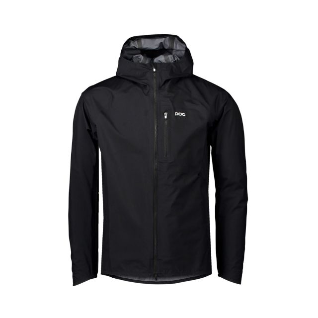 POC M's Motion Rain Jacket - Uranium Black