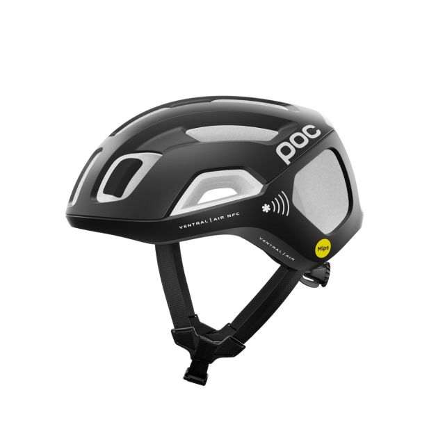 POC Ventral Air MIPS NFC - Uranium Black/Hydrogen White Matt