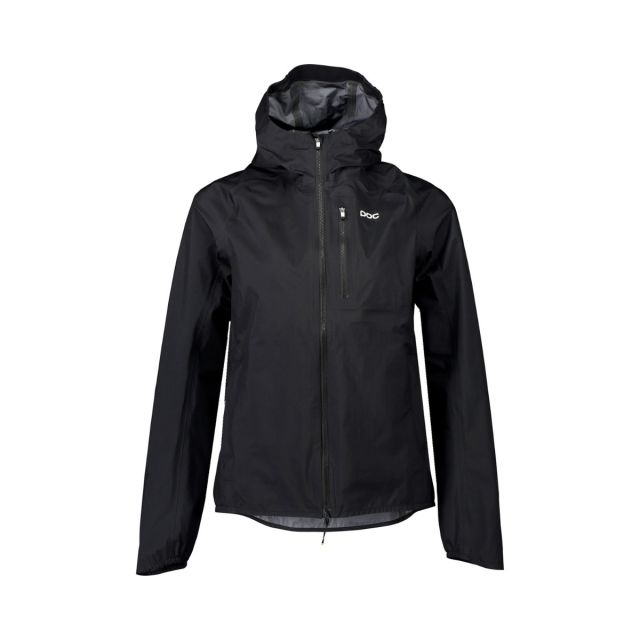 POC W's Motion Rain Jacket - Uranium Black