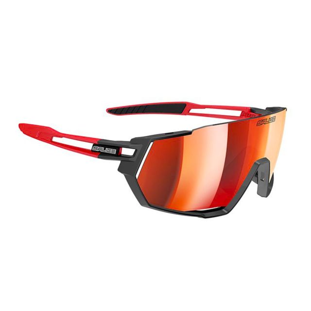 SALICE Mascherina 029 Nero RW Rosso