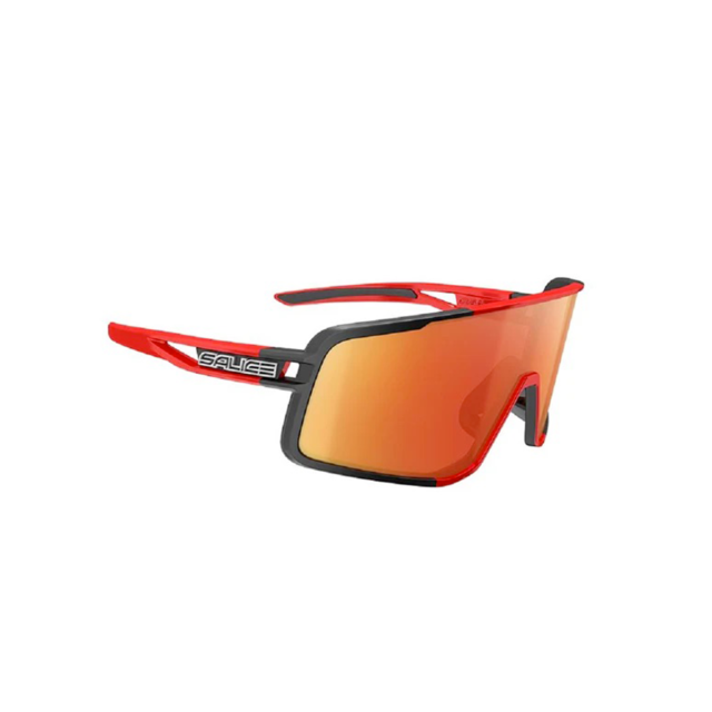 SALICE Mascherina 022 Nero RW Rosso