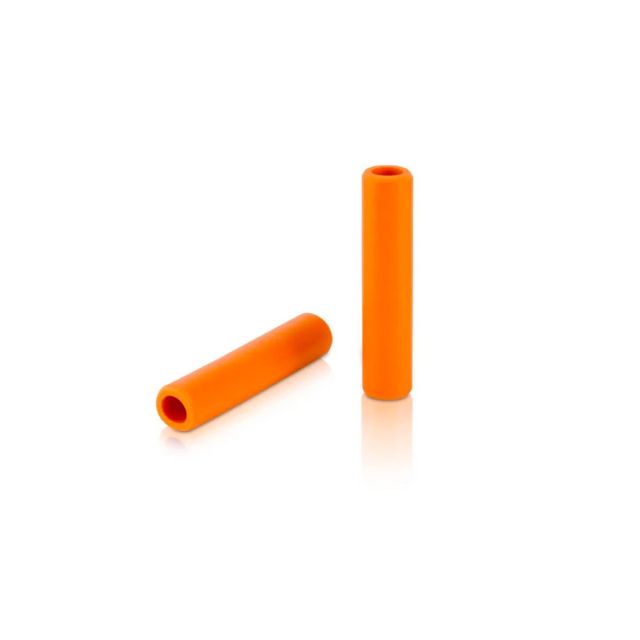 XLC MANOPOLE PER CICLO MTB ARANCIO FLUO IN SILICONE