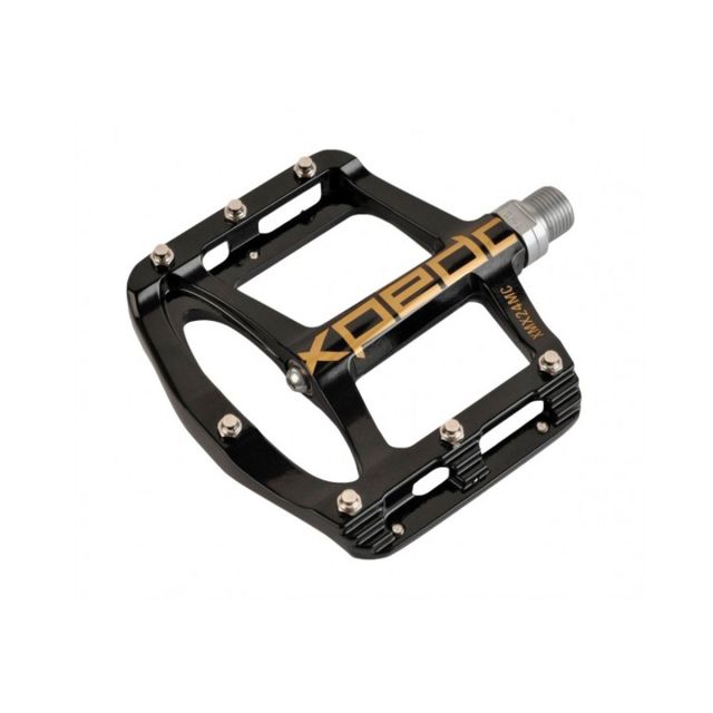 XPEDO PEDALI MOUNTAIN BIKE FLAT MAGNESIUM CON PIN BLACK