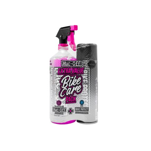 MUC-OFF EXTRA VALUE BIKE CARE PACK KIT BIKE CLEANER + BIKE PROTECT