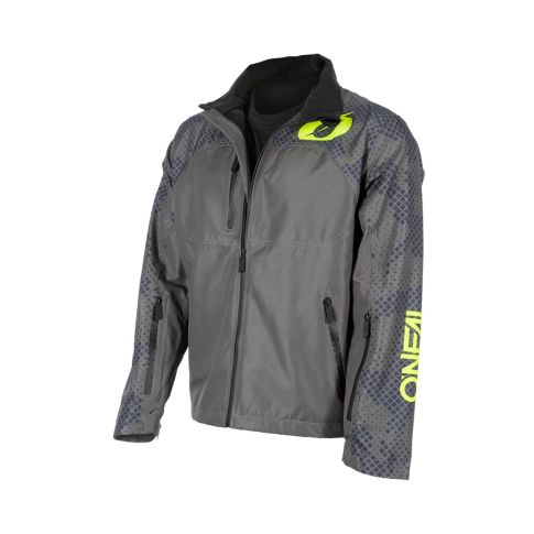 ONEAL Giacca Antipioggia SHORE V25 Grey/Neon Yellow