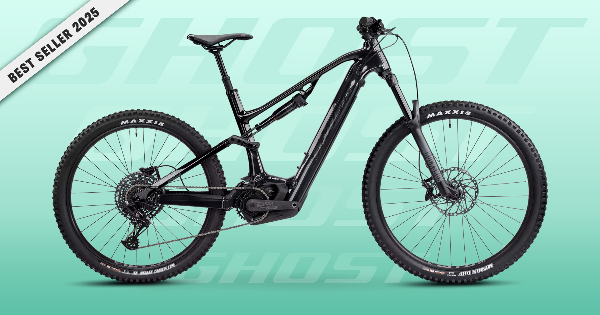 GHOST E-ASX 160 Universal: l'e-MTB biammortizzata che ama i trail impegnativi